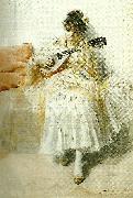 Anders Zorn mandolinspelerskan Spain oil painting artist
